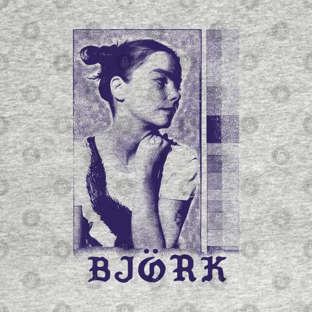 Björk ==== Vintage Look Design by unknown_pleasures